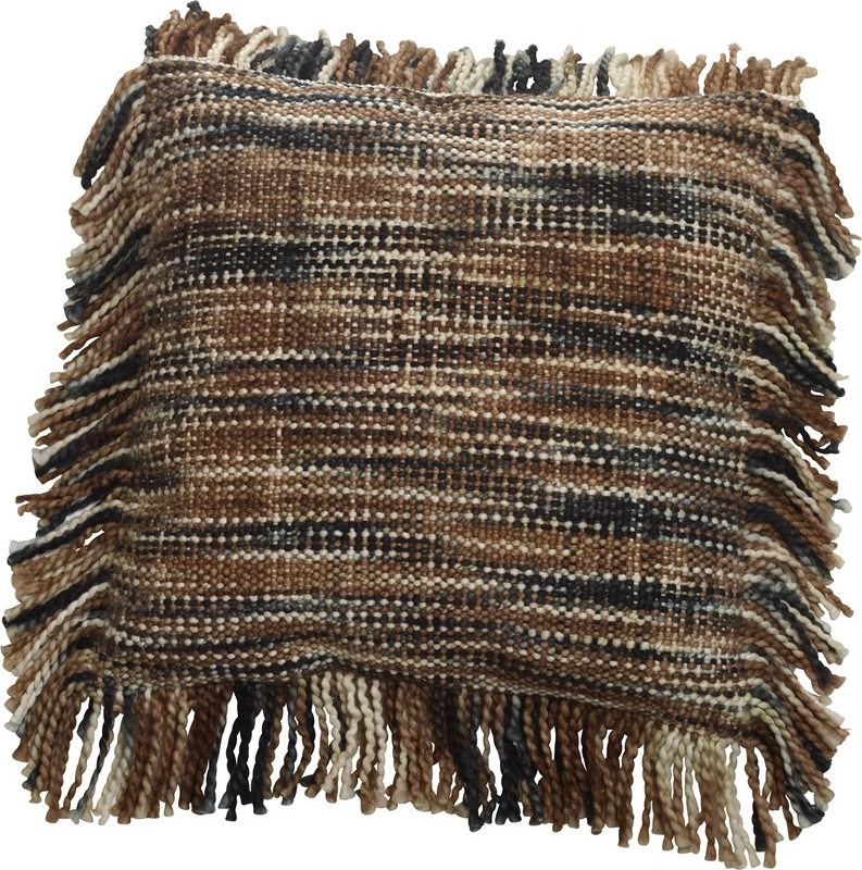 Lumi putetrekk 50 x 50 cm - Brun/Sort Lumi putetrekk 50 x 50 cm - Brun/Sort