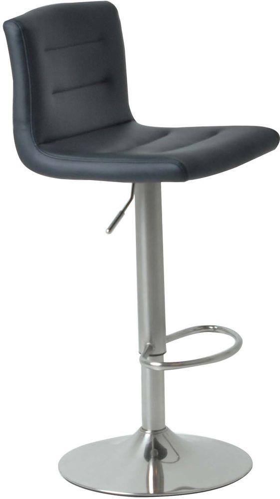 Tingsryd barstol - Sort/krom