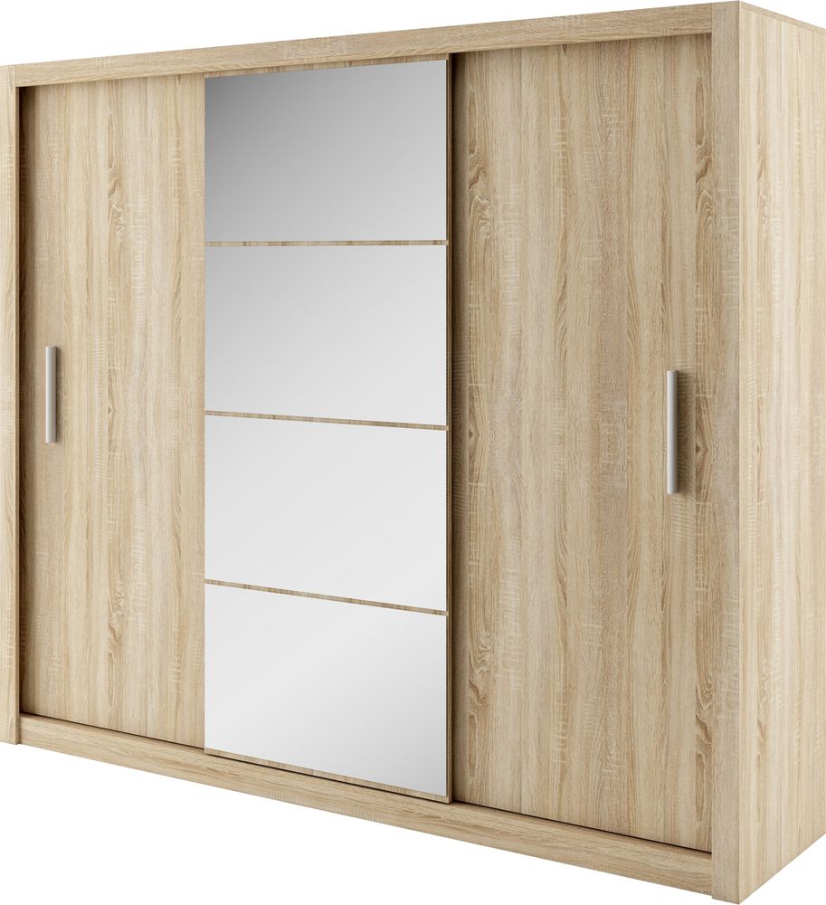 Einar garderobe - Sonoma eik