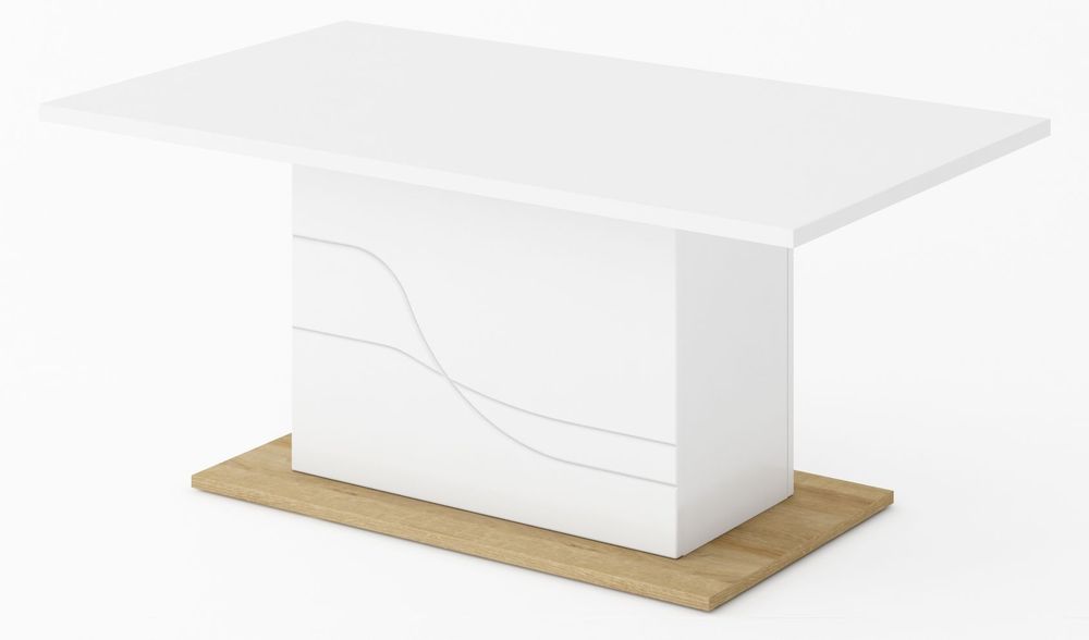 Dayna sofabord - Hvit/riviera eik Dayna sofabord - Hvit/riviera eik