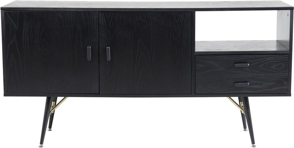 Ansmark sideboard - Svart/messing Ansmark sideboard - Svart/messing