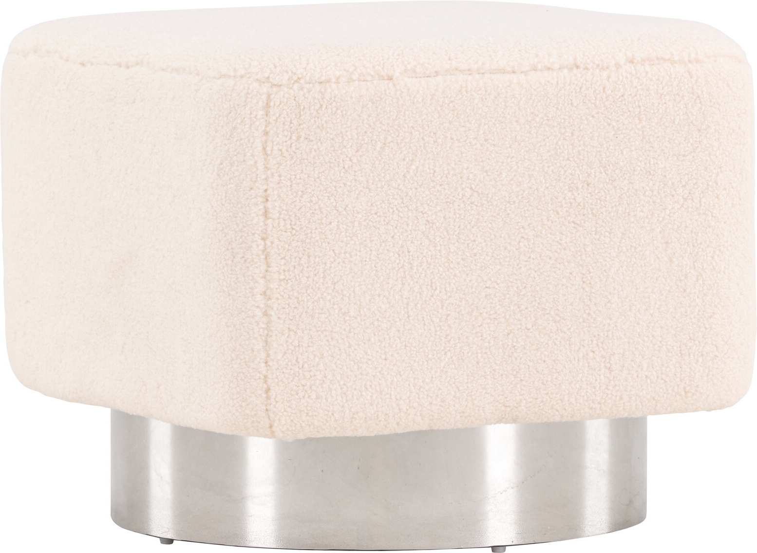 Newton puff - Offwhite/Sølv Newton puff - Offwhite/Sølv