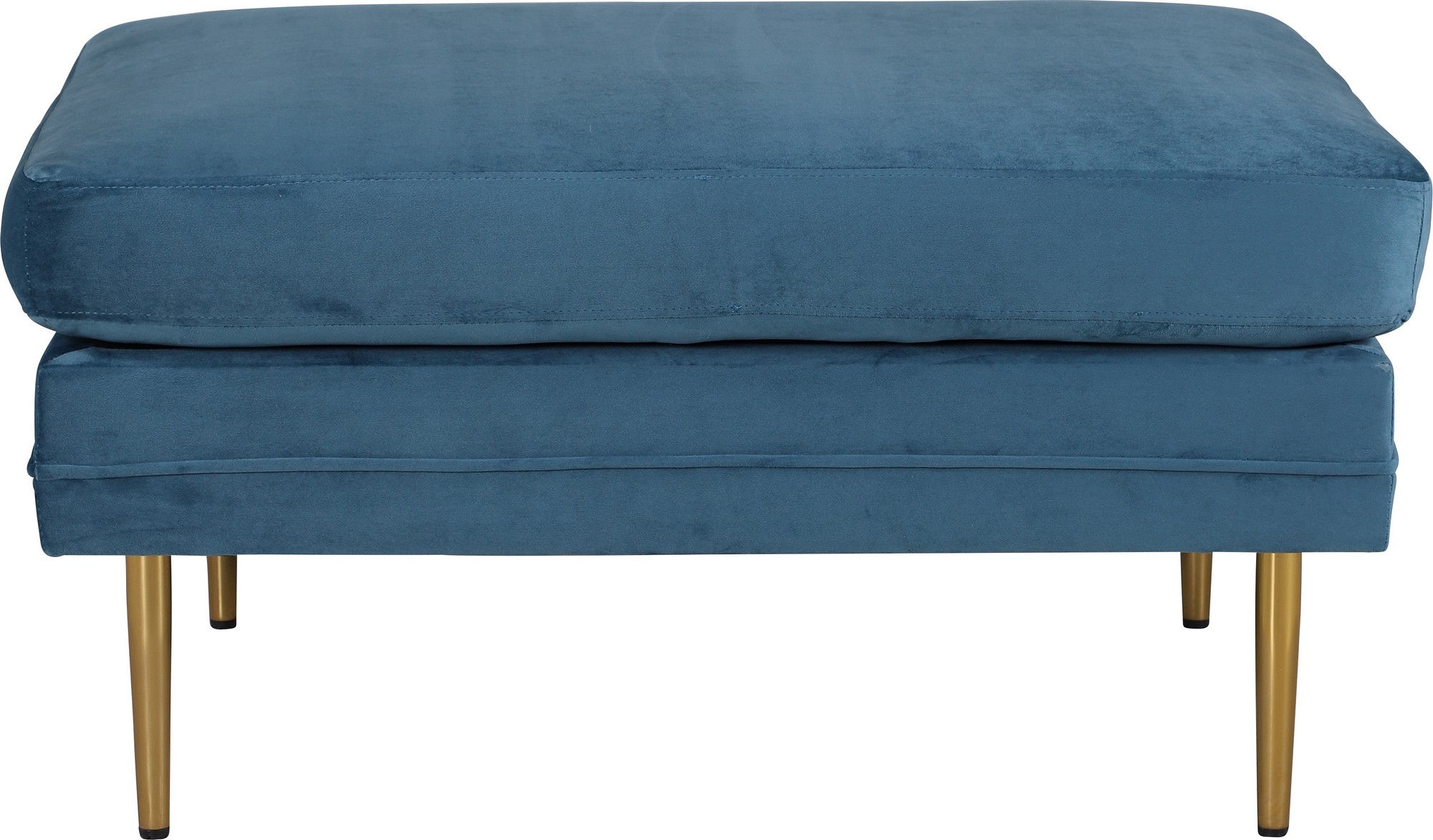 Savanna sittepuff - Blå fløyel Savanna sittepuff - Blå fløyel