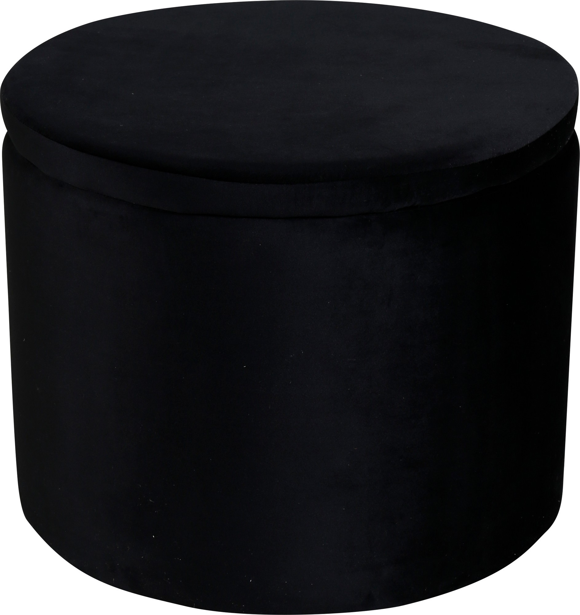 Jabar sittepuff - Svart fløyel Jabar sittepuff - Svart fløyel