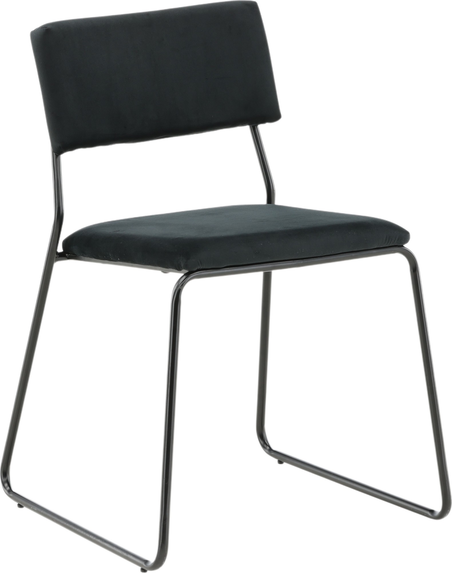 Frekvens stol - Svart fløyel Frekvens stol - Svart fløyel