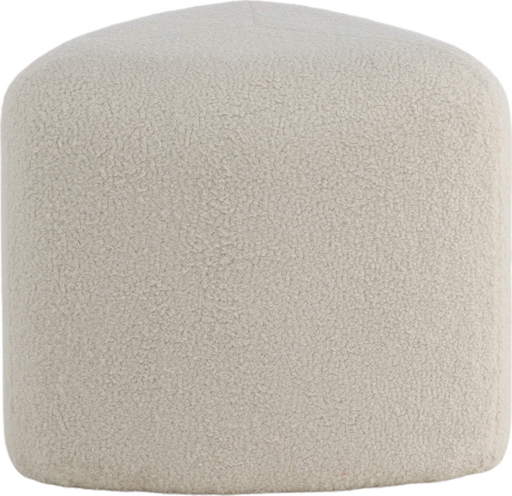 Tee sittepuff - Hvit teddy Tee sittepuff - Hvit teddy