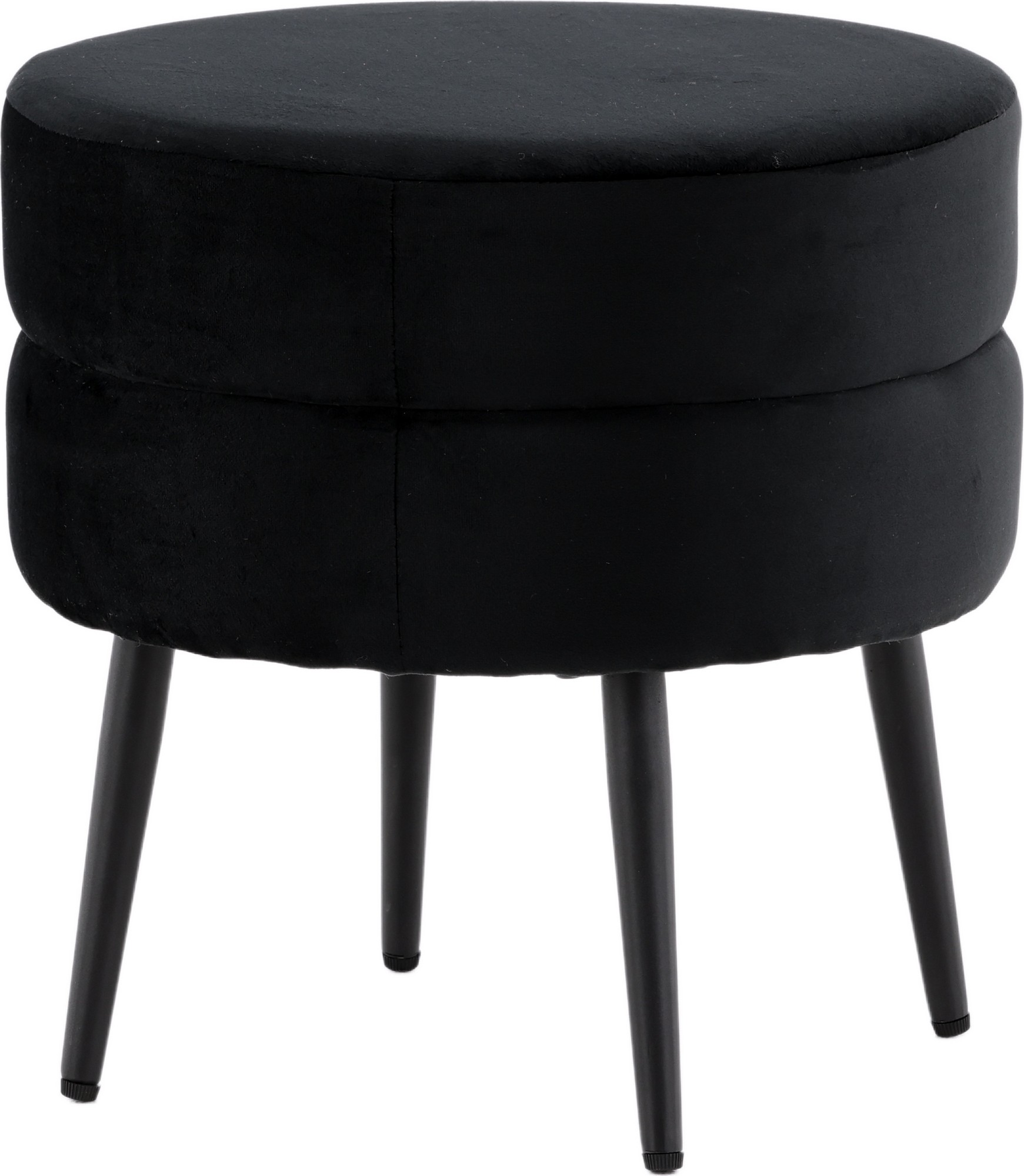 Mariana sittepuff - Svart fløyel Mariana sittepuff - Svart fløyel