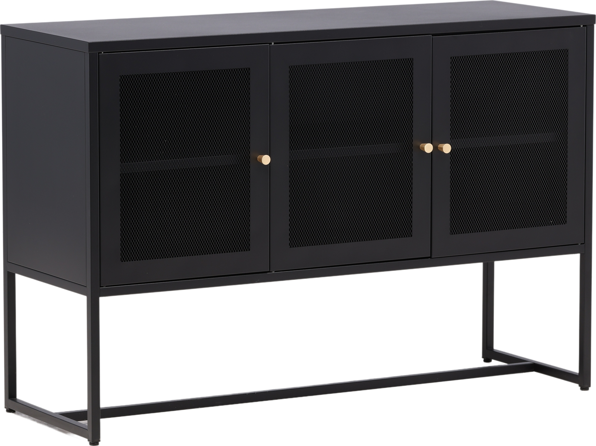 Trerike skjenk - Sort Trerike skjenk - Sort