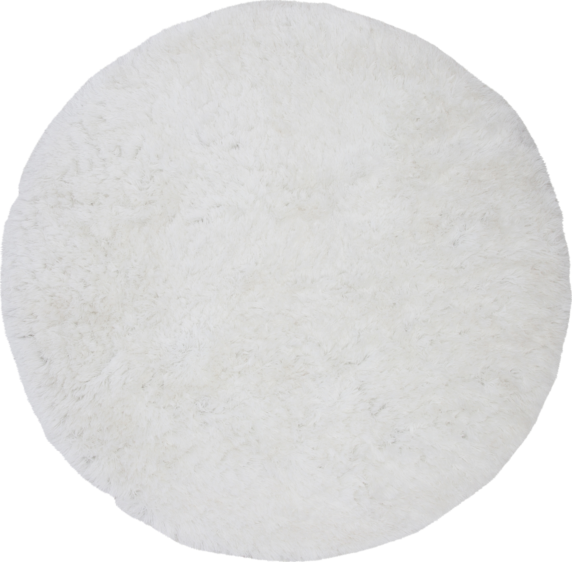 Willy teppe, Ø200 cm - Hvit