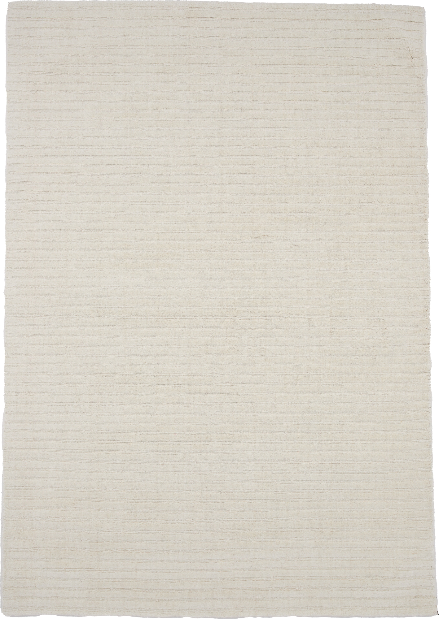 Milton ullteppe 230 x 160 cm - Hvit