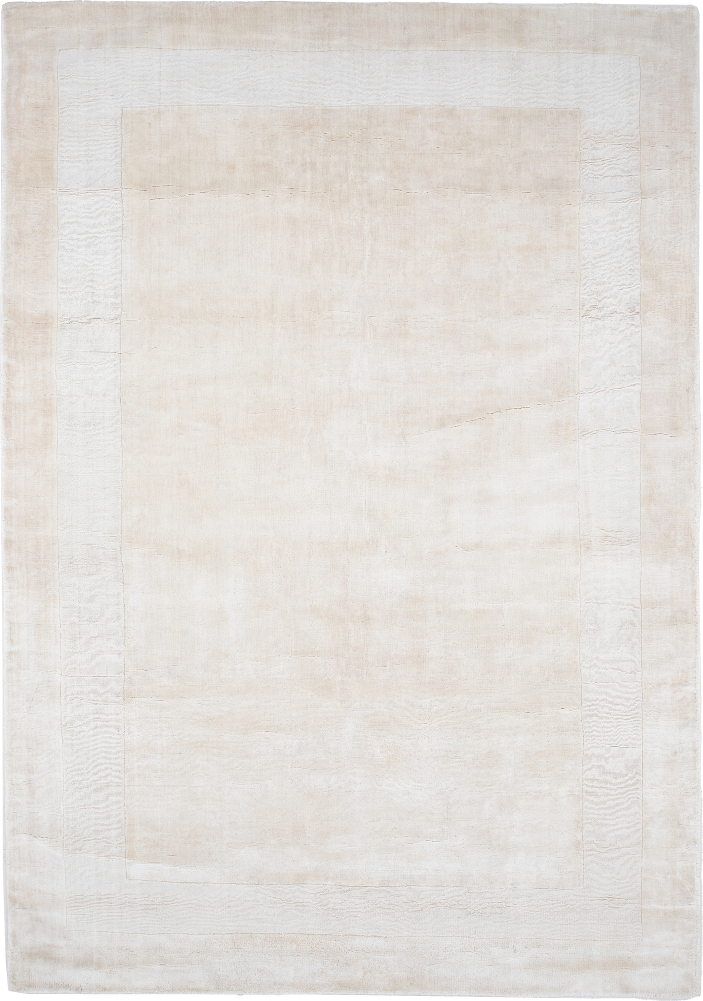 Boston viskoseteppe 230 x 160 cm - Hvit