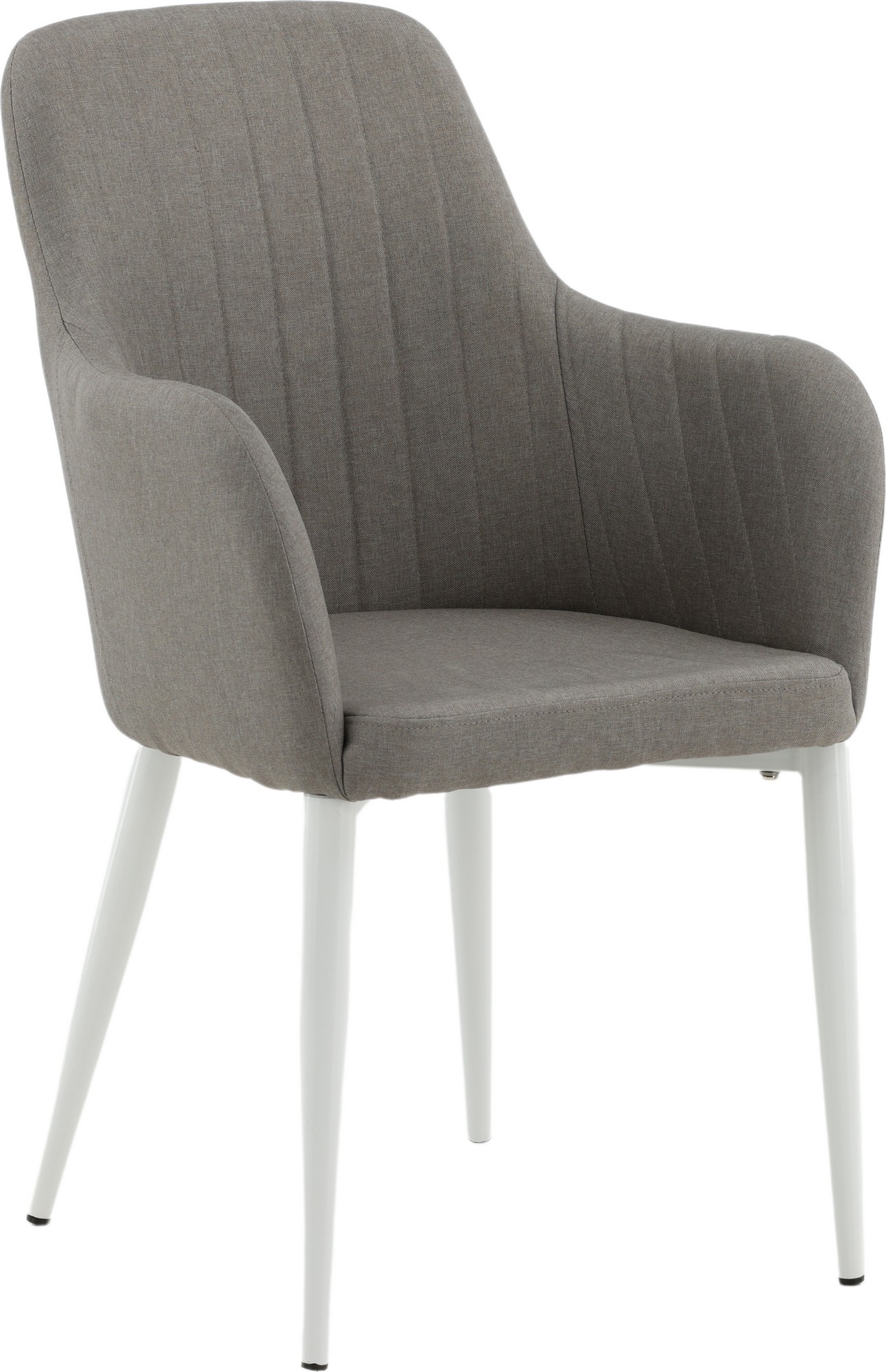 Paolo karmstol - Grå/hvit Paolo karmstol - Grå/hvit