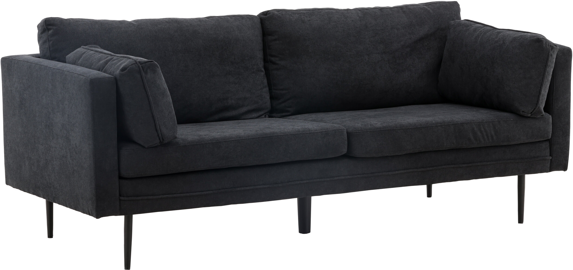 Boom 3-seters sofa - Sort Boom 3-seters sofa - Sort