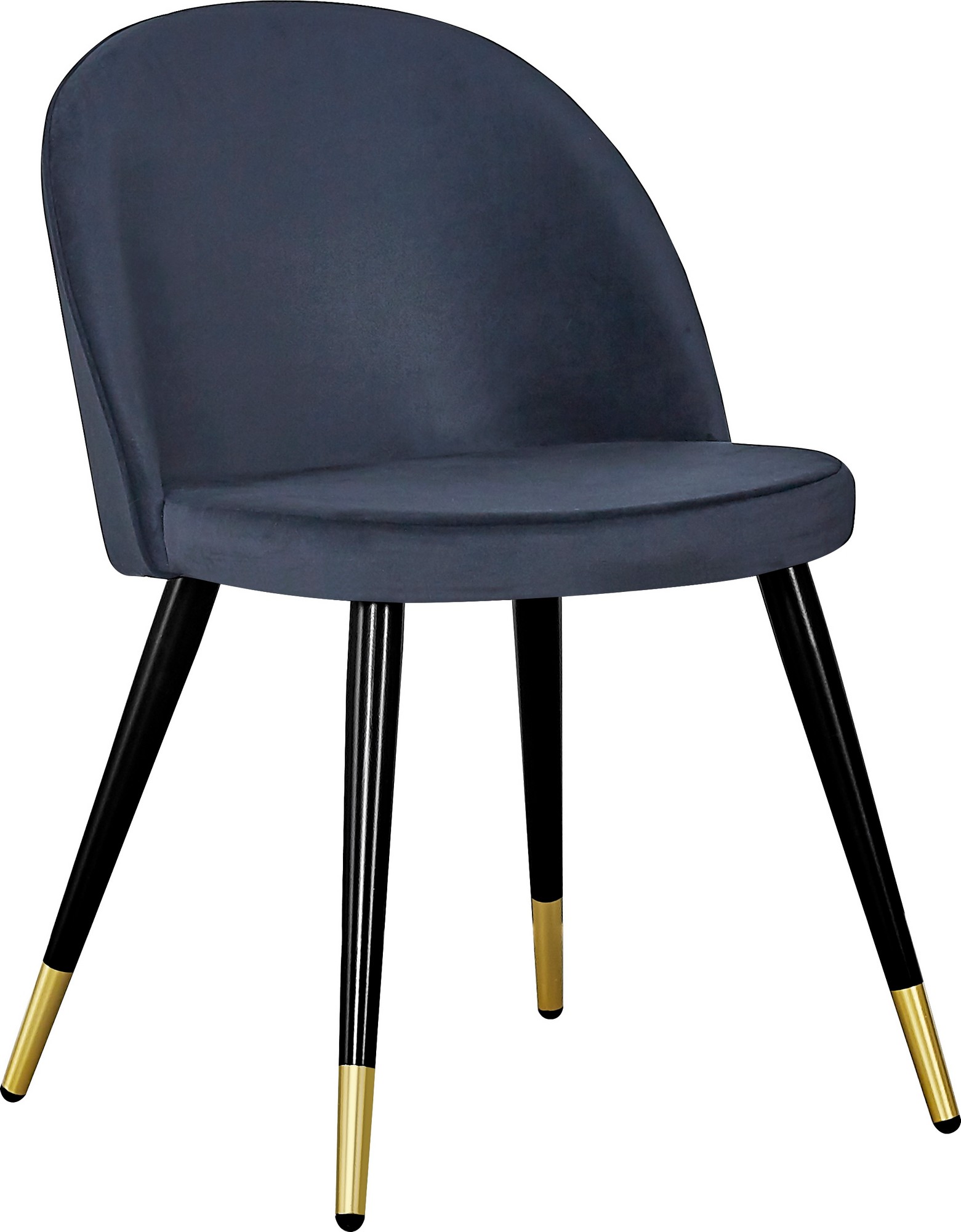 Alice spisestol - Svart/messing