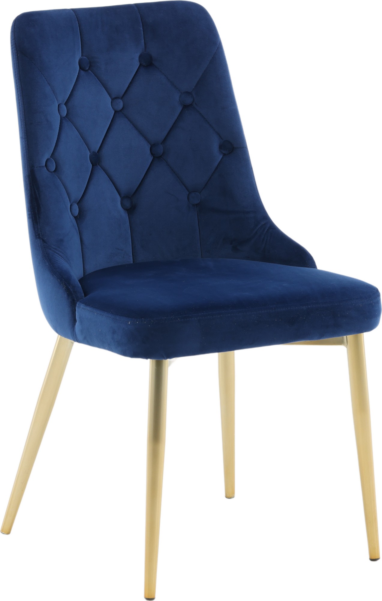 Alice Deluxe spisestol - Bl/messing