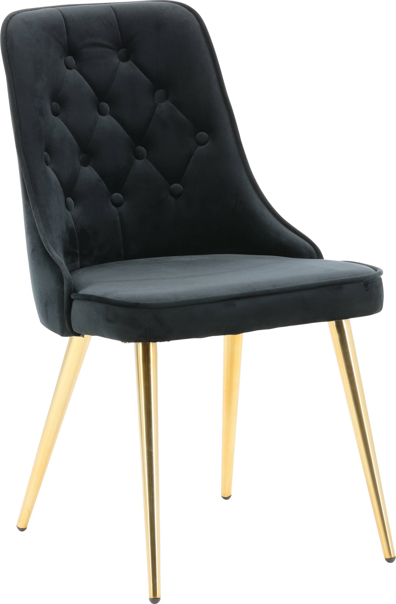 Alice Deluxe spisestol - Svart/messing Alice Deluxe spisestol - Svart/messing