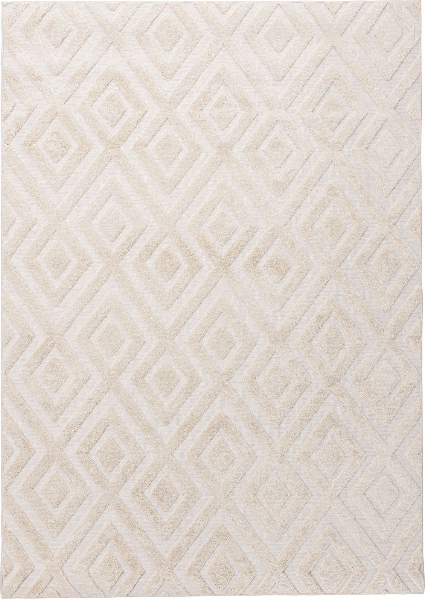 Pia teppe 290 x 200 cm - Hvit