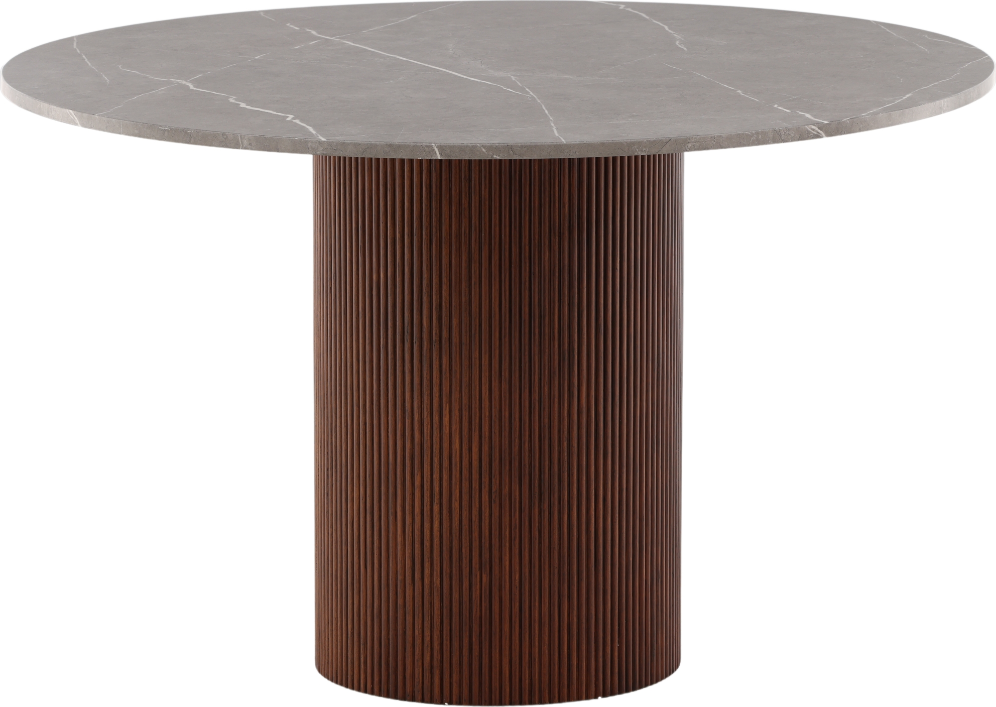 Austin spisebord Ø120 cm - Grå/mocca Austin spisebord Ø120 cm - Grå/mocca