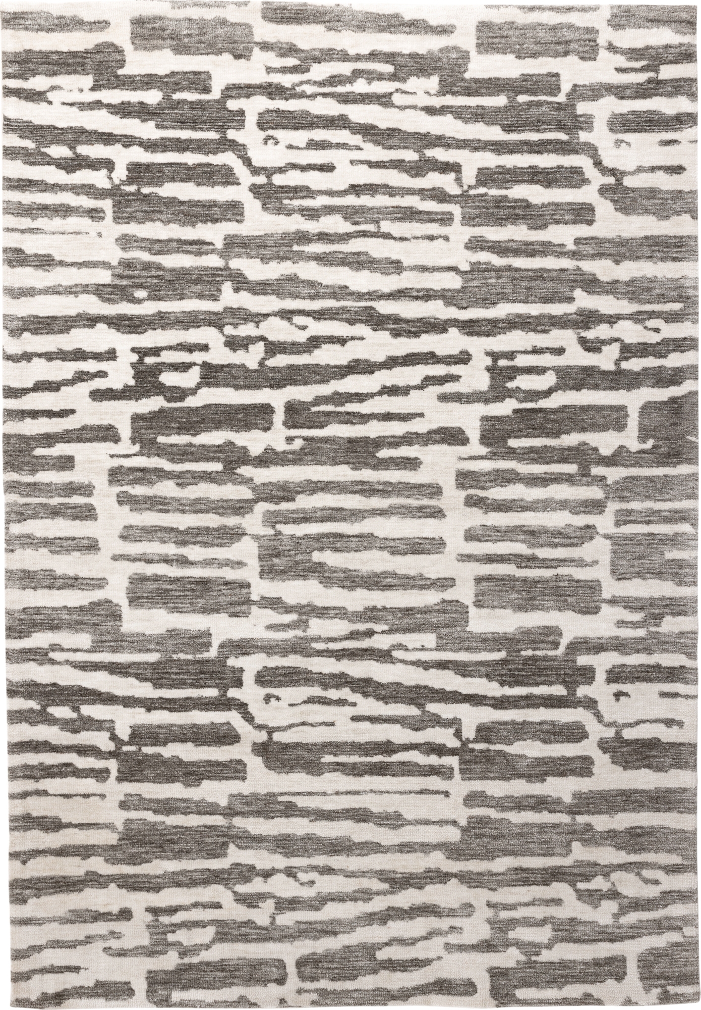 Milos teppe 230 x 160 cm - Gr�/hvit