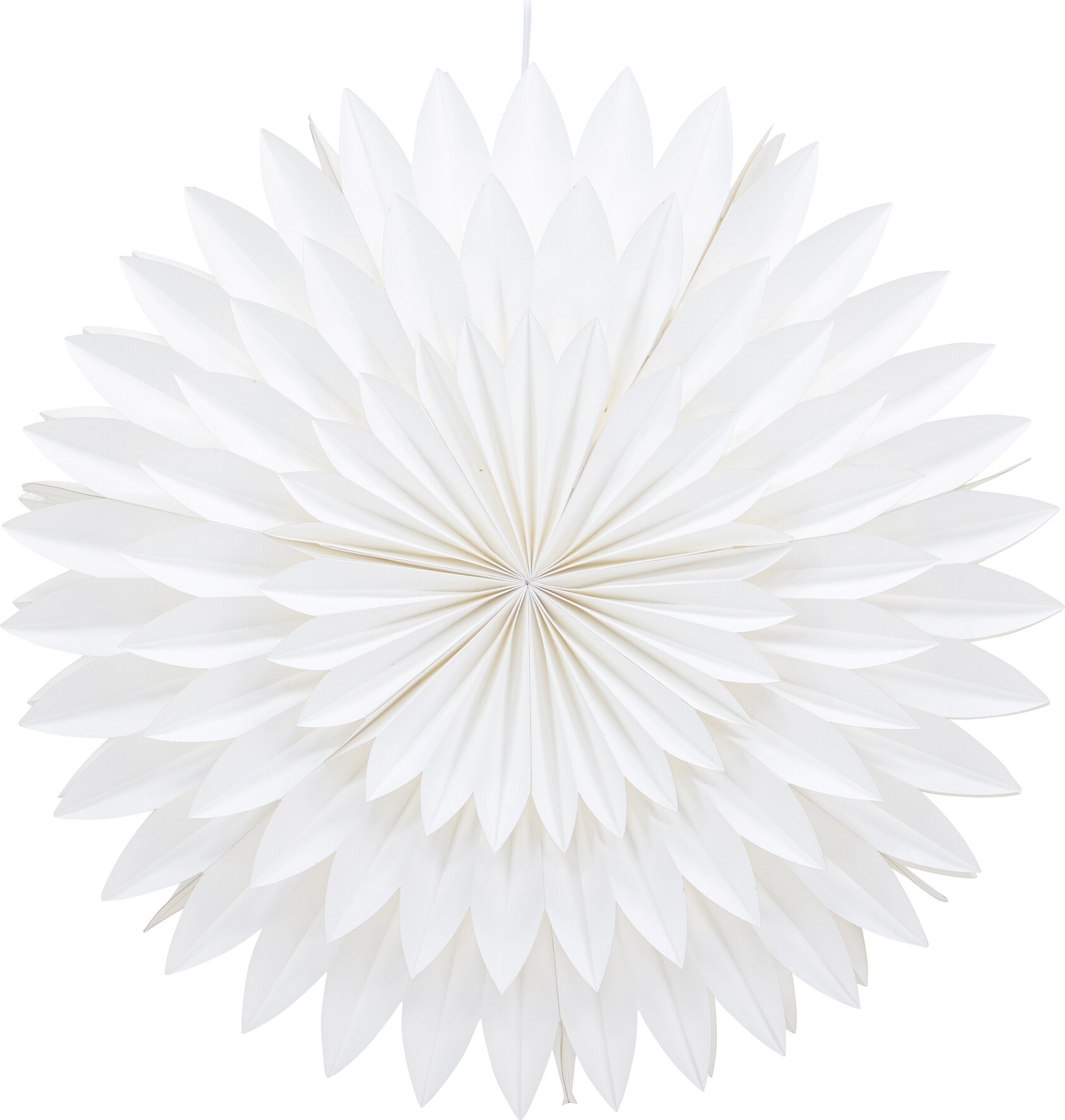 Stor adventsstjerne 60 cm - Hvit Stor adventsstjerne 60 cm - Hvit