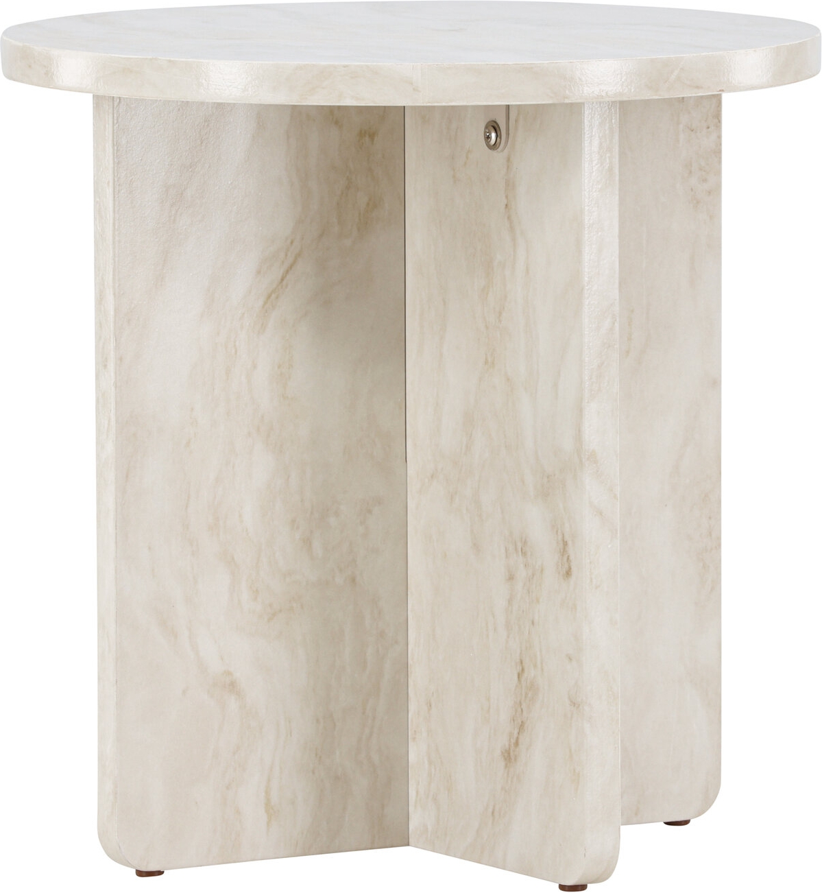 Ålesund sidebord Ø50 cm - Beige Ålesund sidebord Ø50 cm - Beige