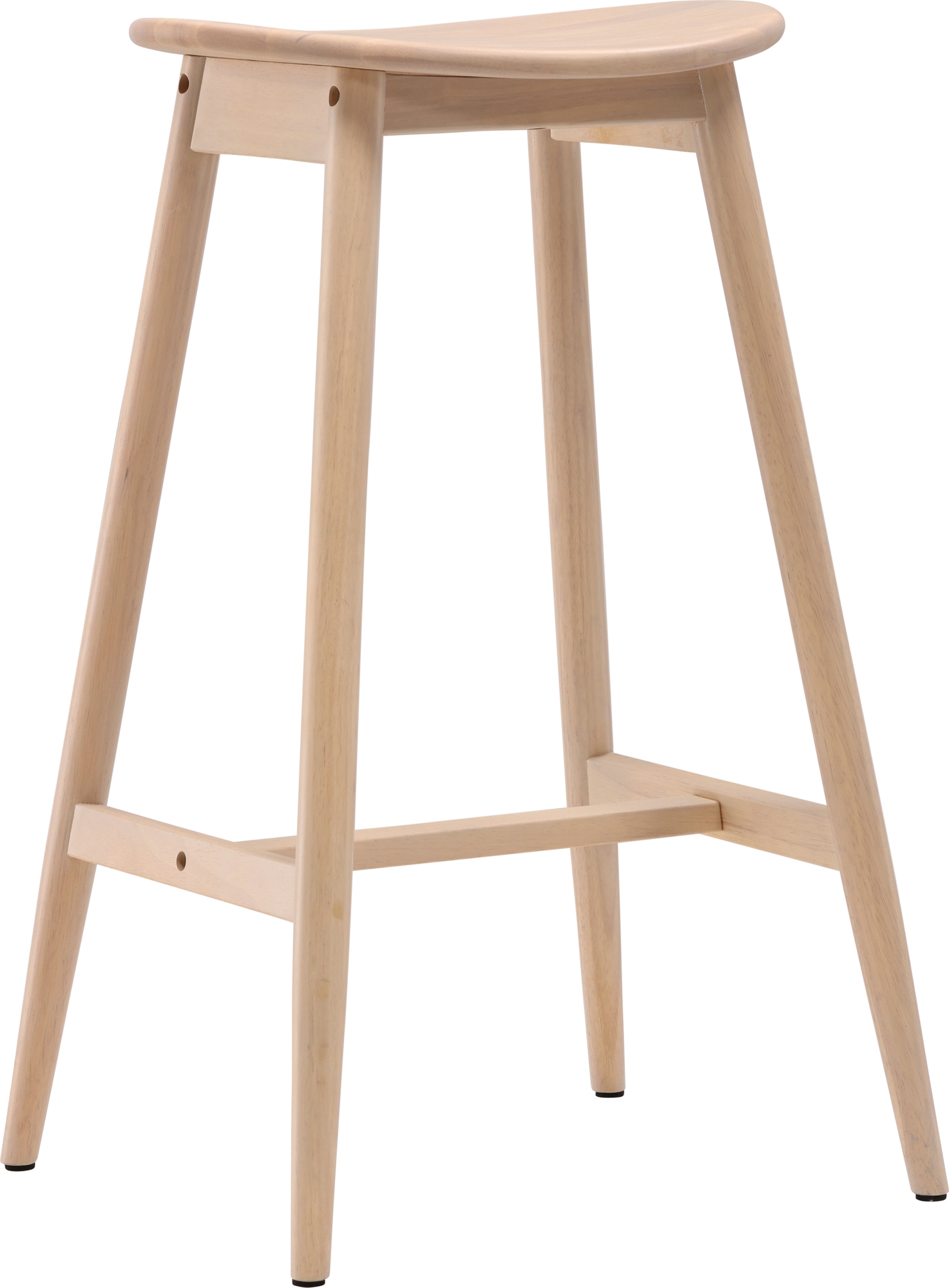 Urustet barstol - Whitewash Urustet barstol - Whitewash