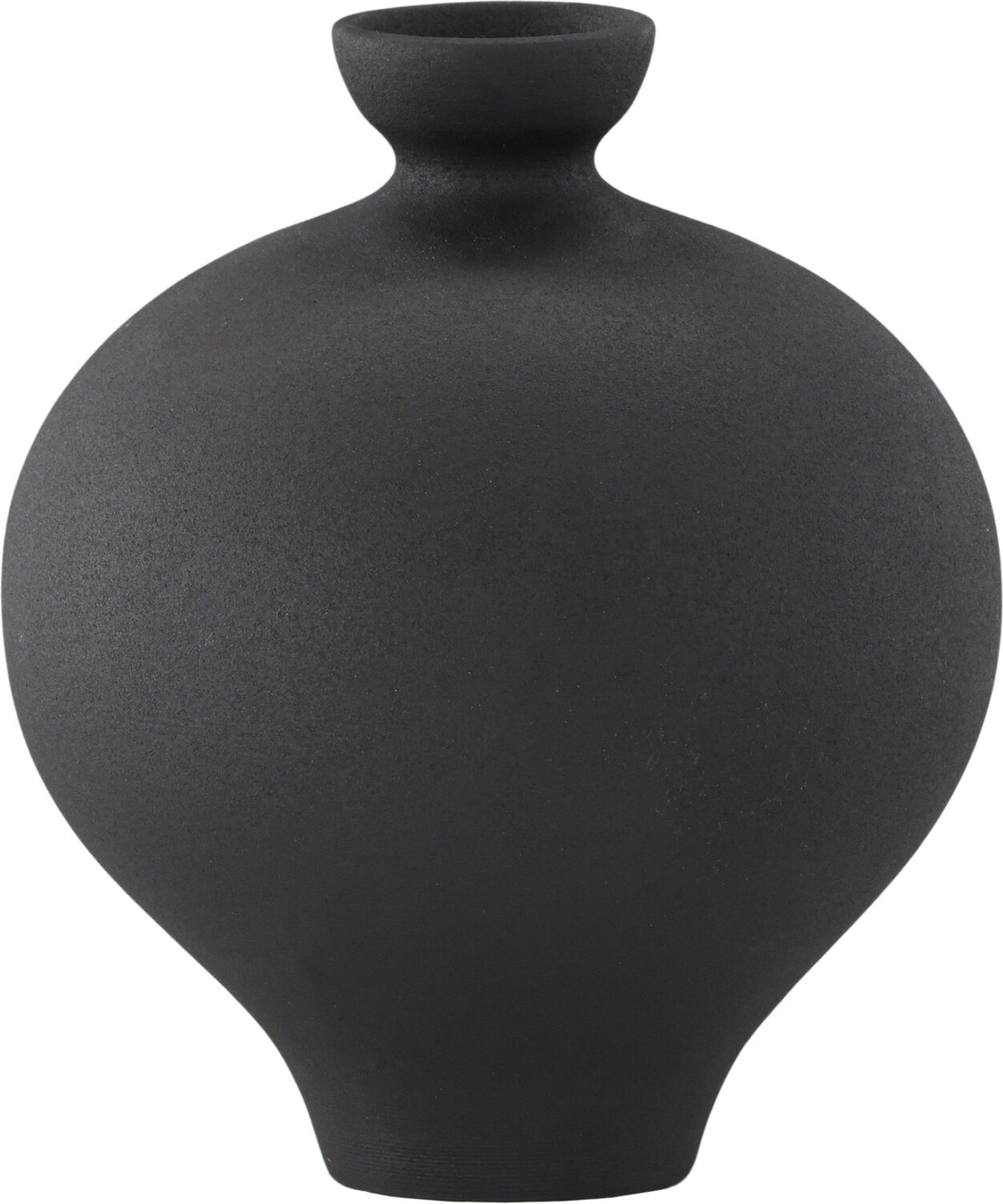 Rellis vase 20 x 24 cm - Sort Rellis vase 20 x 24 cm - Sort
