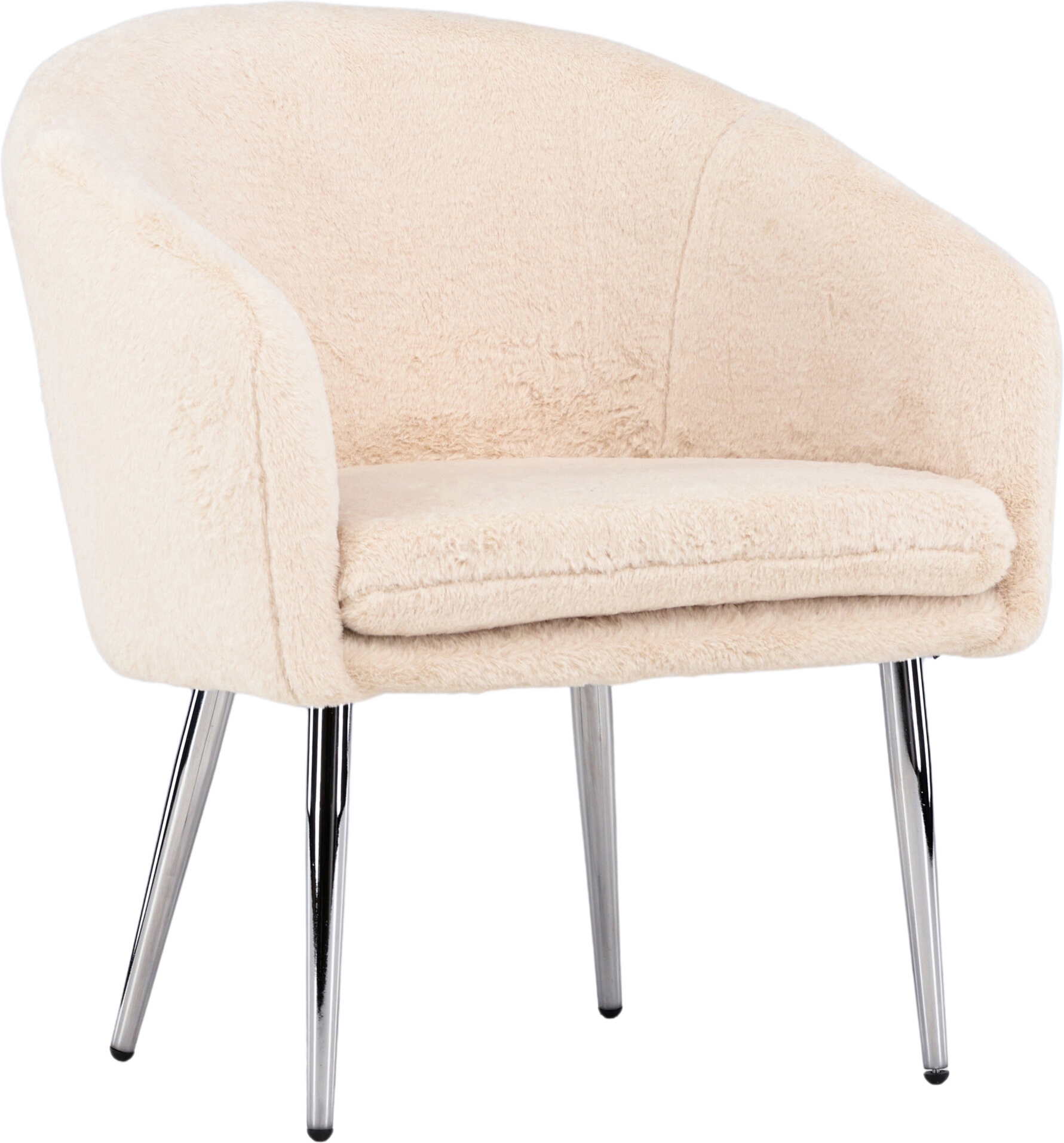 Wanda lenestol - Beige teddy Wanda lenestol - Beige teddy