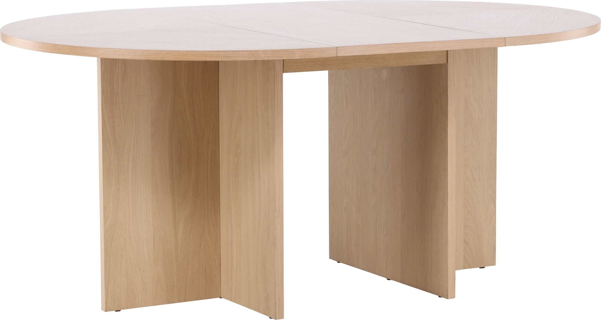 Strada spisebord 120-170 x 120 cm - Whitewash Strada spisebord 120-170 x 120 cm - Whitewash