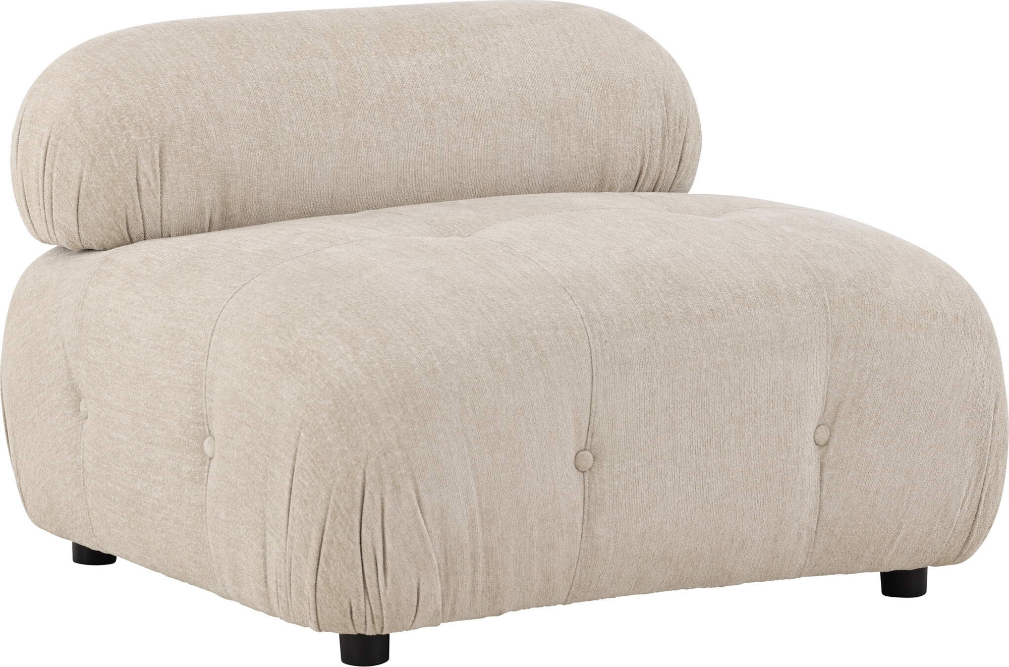 Mika sofamodul - Beige/Krom Mika sofamodul - Beige/Krom