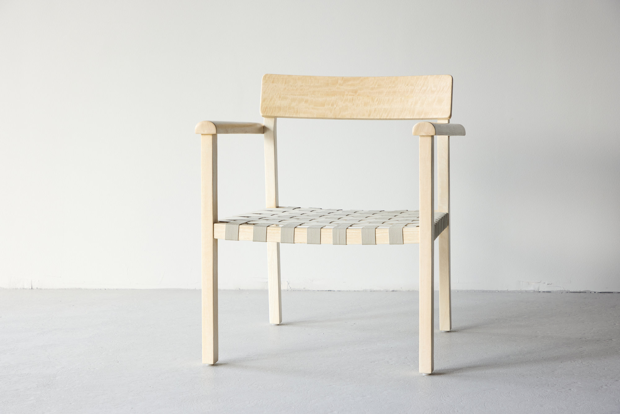 Krois Lenestol - Natur/Grå Krois Lenestol - Natur/Grå