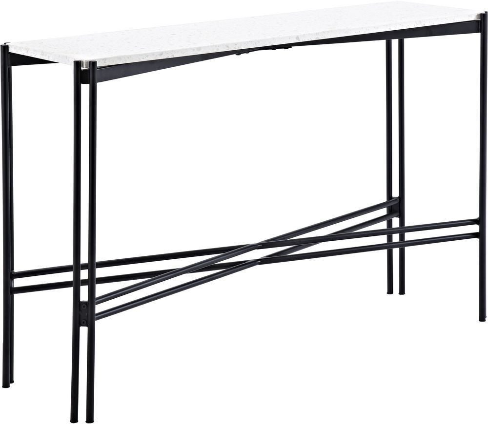 Avlastningsbord Jamson - Svart / Hvit Terrazzo Avlastningsbord Jamson - Svart / Hvit Terrazzo