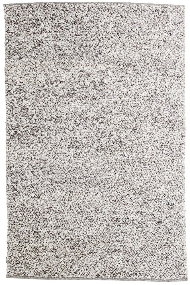 Teppe Zoe 250x350 - Lysegrå Ull