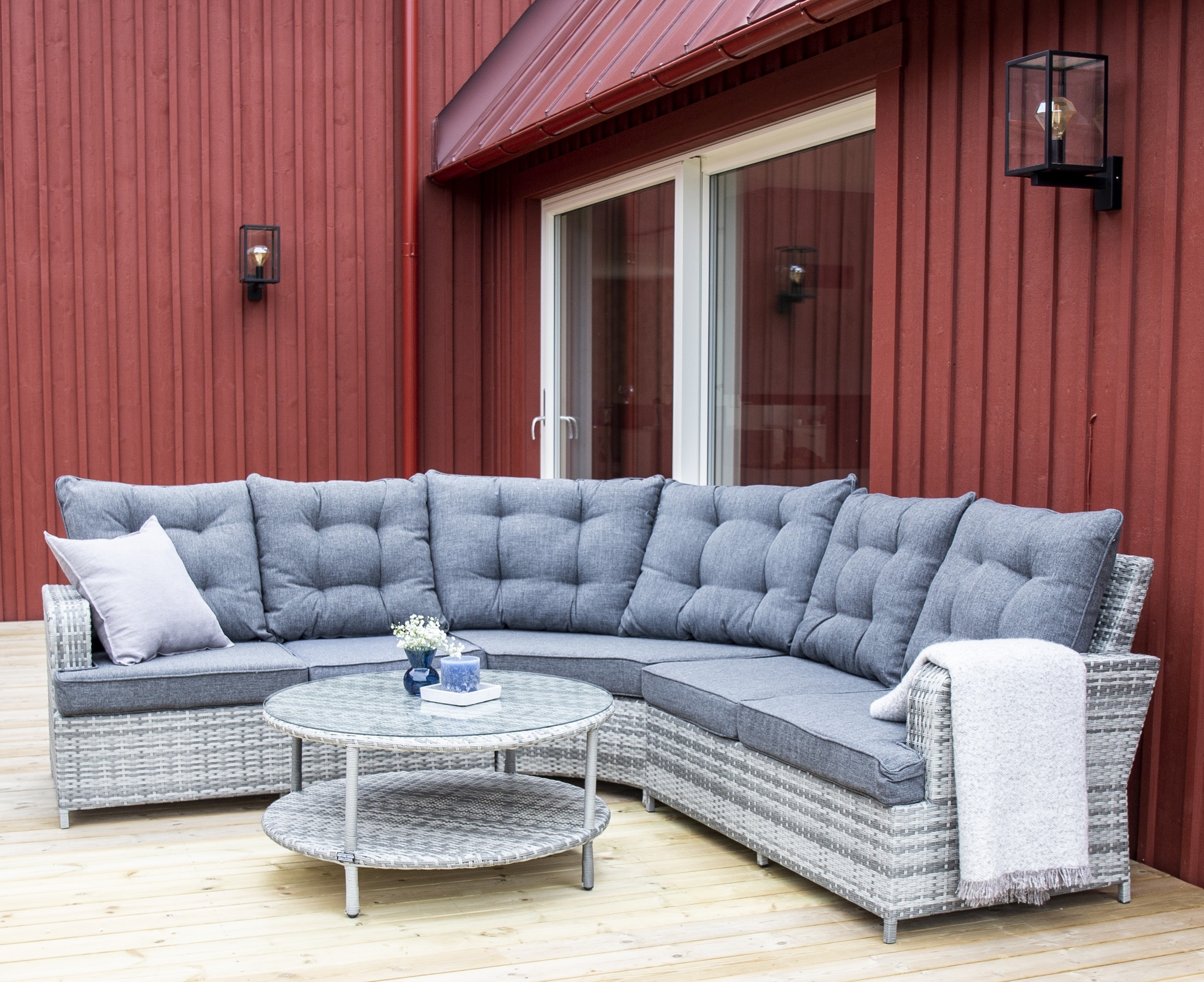 Valencia loungegruppe - Grå Valencia loungegruppe - Grå