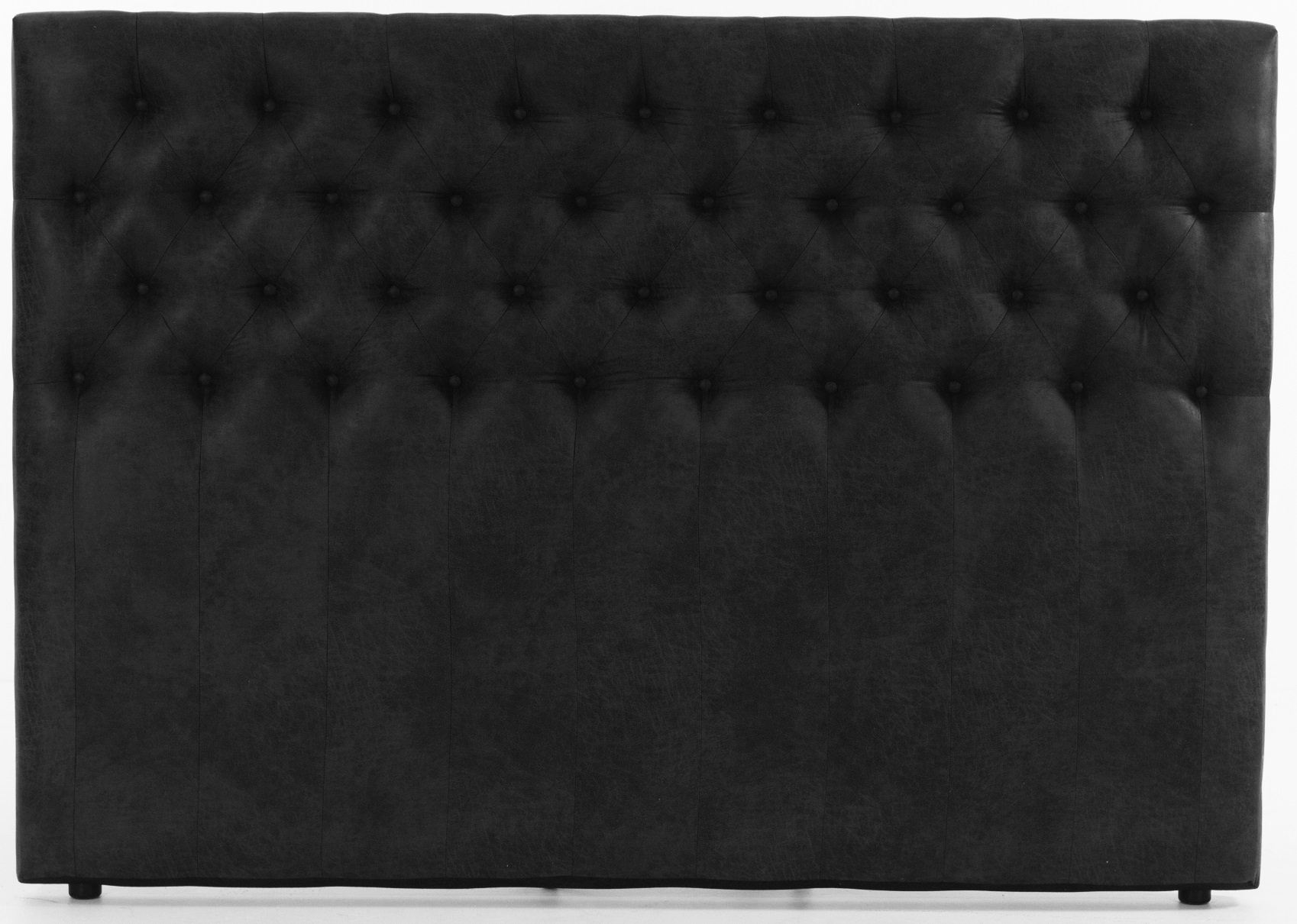 Sensation sengegavl 180 cm - Svart økoskinn Sensation sengegavl 180 cm - Svart økoskinn