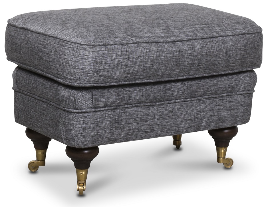 Howard London Premium Fotskammel - Grå Howard London Premium Fotskammel - Grå