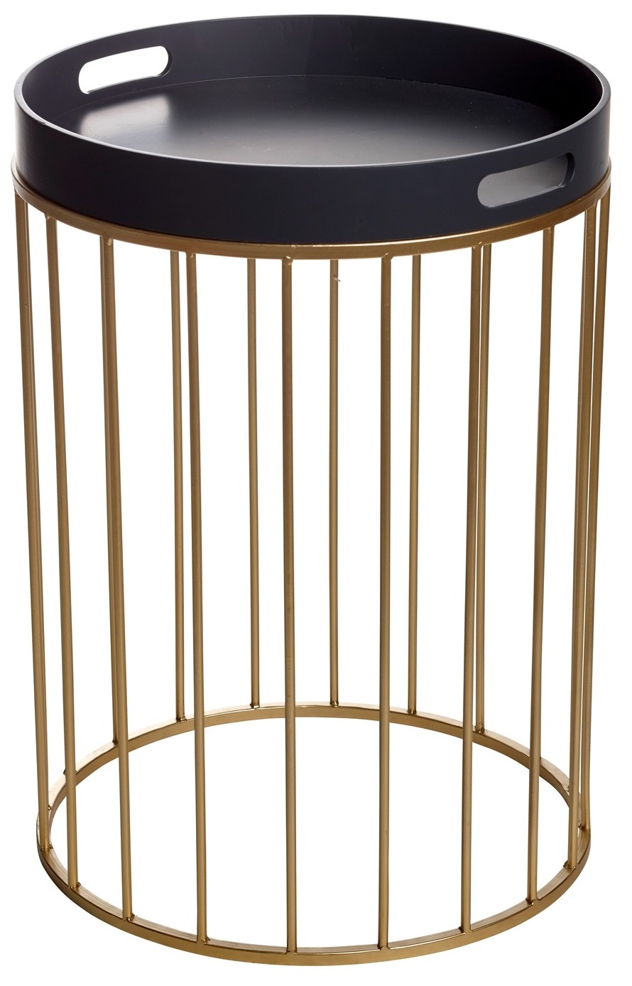 Chandler lampebord �40 cm - Gr� / Gull