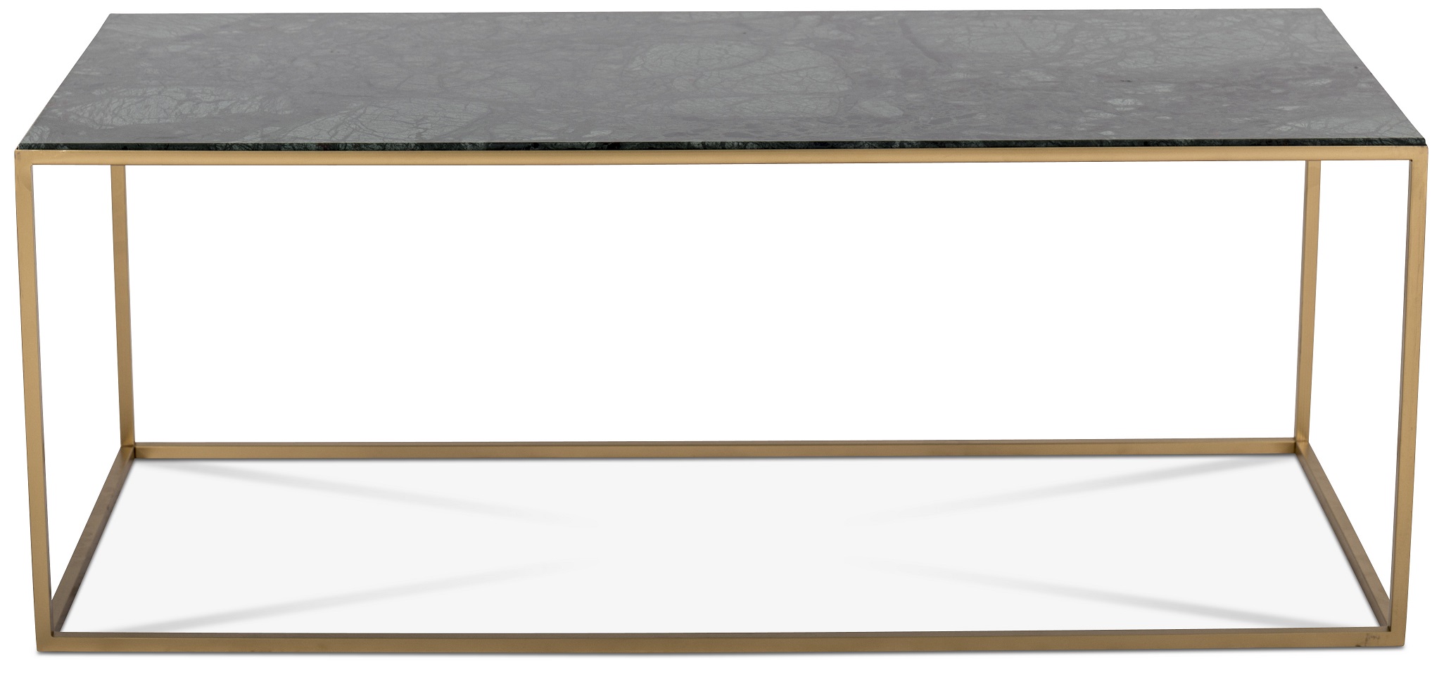 Carrera salongbord i gr�nn marmor velg understell