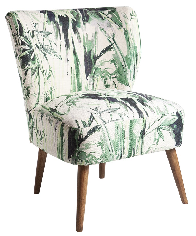 Furry Lenestol - Hvit/gr�nn