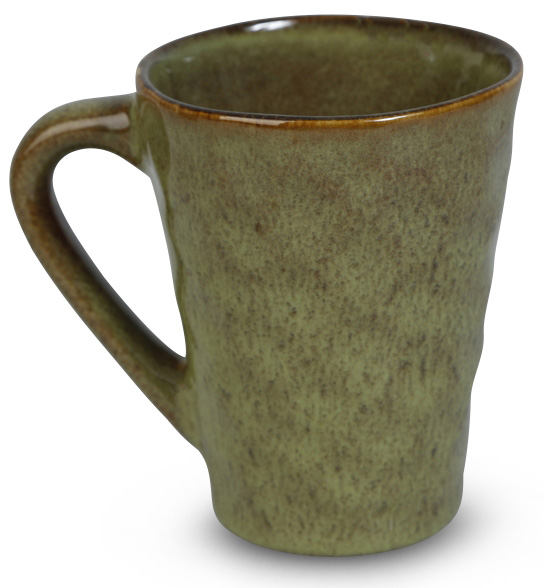 Dreie mugg 6 st i et Sett - Grønn Dreie mugg 6 st i et Sett - Grønn