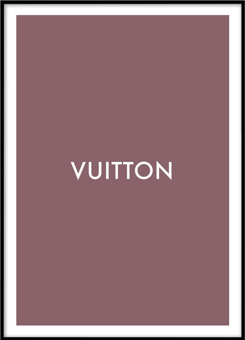 LOUIS VUITTON No 2 - Plakat 50x70 cm