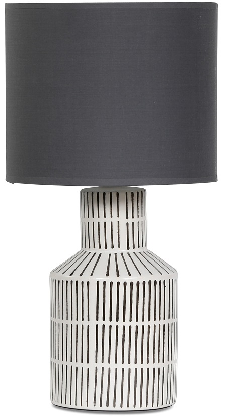 M�rtha Bordlampe 48 cm - Hvit/Gr�