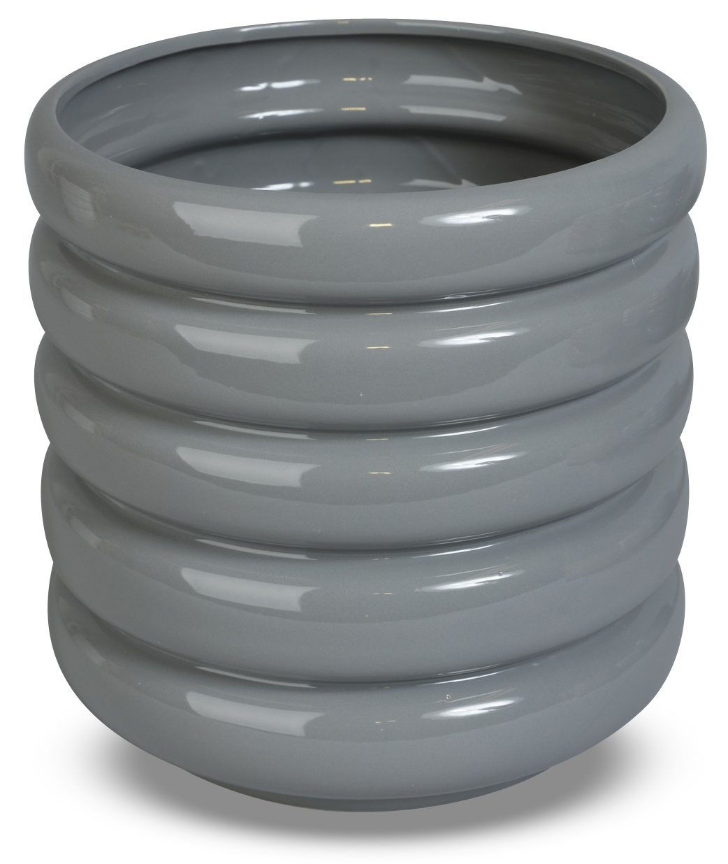 Krukke Wheels H24,5 cm - Grå Krukke Wheels H24,5 cm - Grå