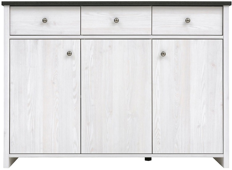 Salvador skjenk - Hvit/svart