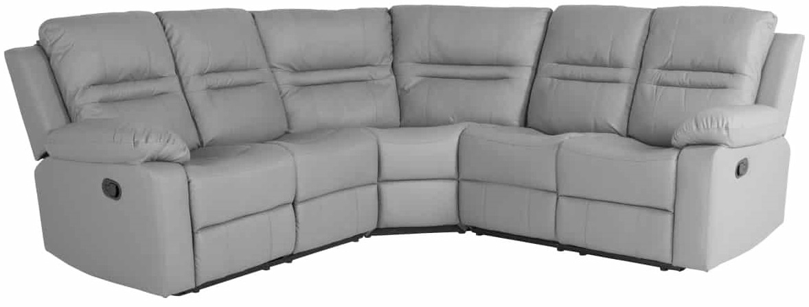 Mozart hj�rnesofa (recliner) - Gr� (PU)
