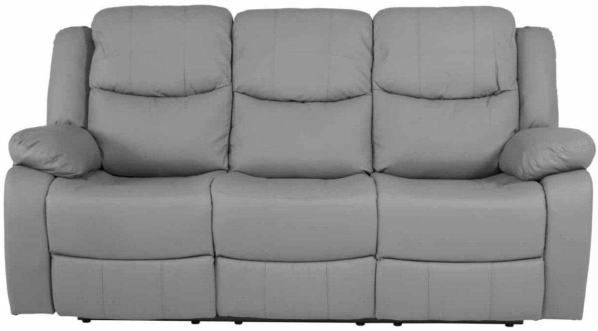 Mozart 3-seter Reclinersofa - Gr� PU
