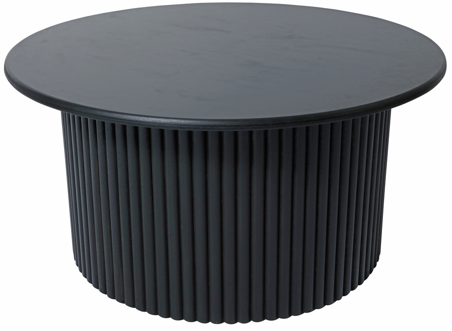 Pure rundt salongbord - Svart Pure rundt salongbord - Svart