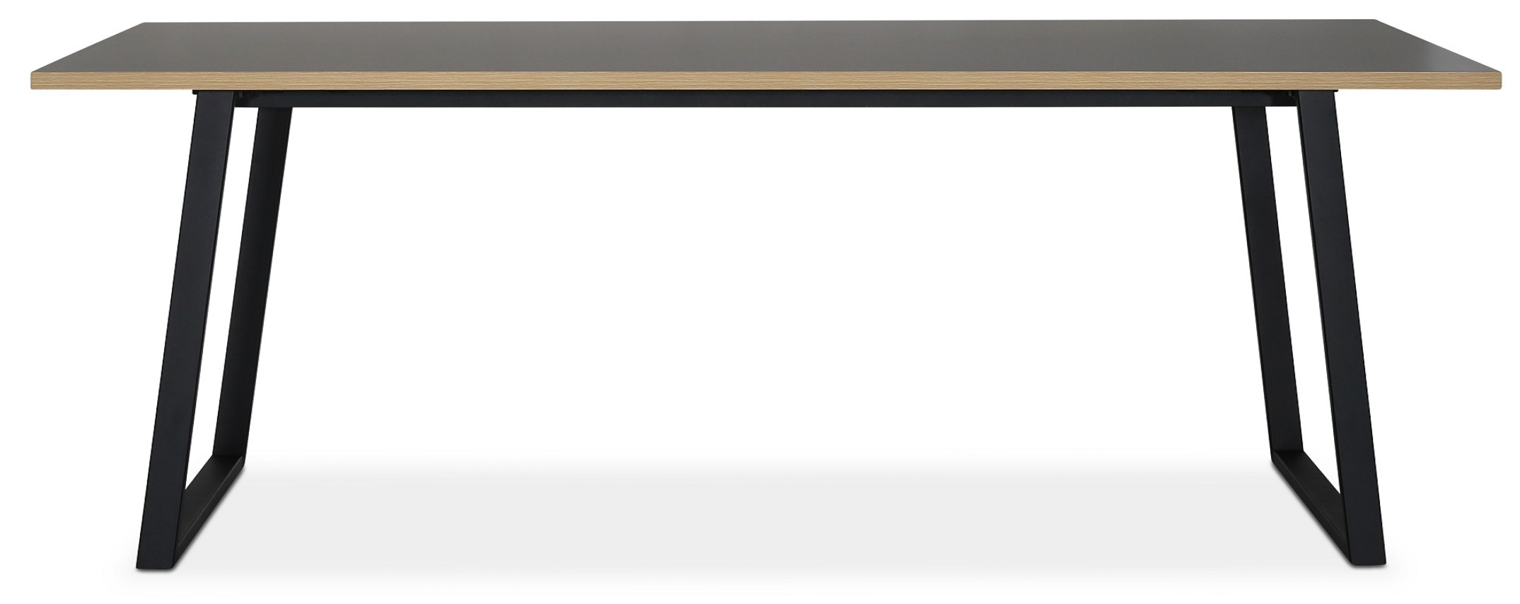 Edge 3.0 spisebord 240x90 cm - Gr�tt h�ytrykkslaminat (HPL)