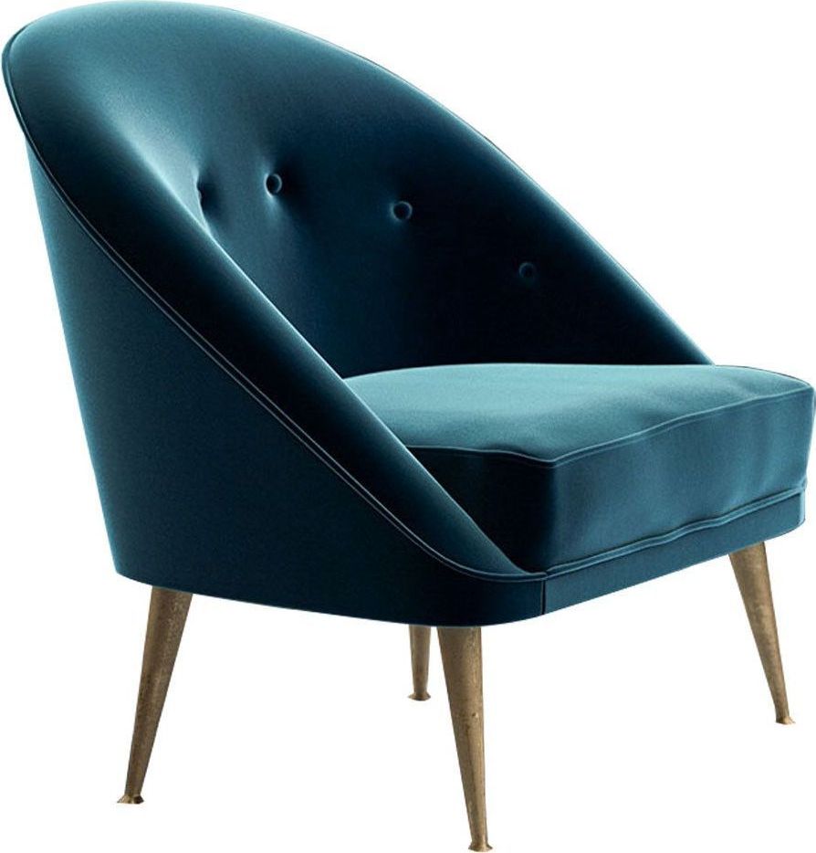 Matilda lenestol - Petroleumsblå Matilda lenestol - Petroleumsblå