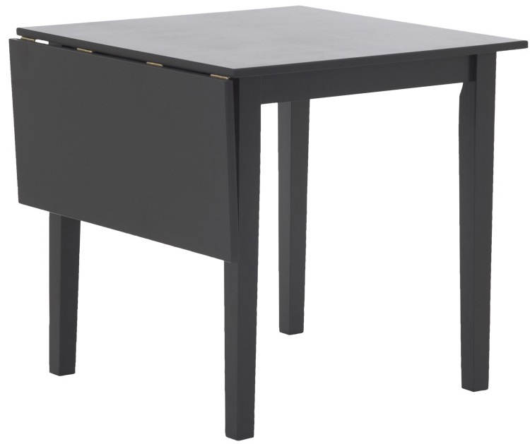 Sander bord med klaff - Svart - 75 / 110 cm Sander bord med klaff - Svart - 75 / 110 cm